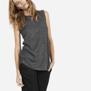 Everlane The Sweater Muscle Tank in Heather Grey XS